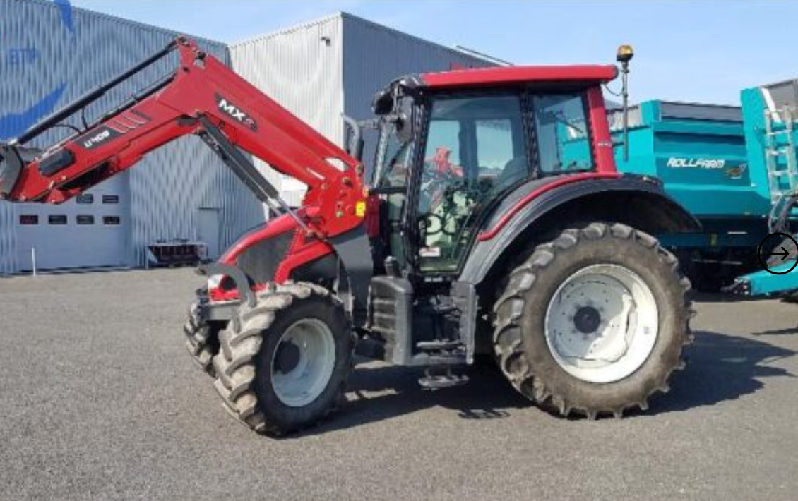 Équipement agricole Valtra N103 – 2016 – 100 ch – 2 473 h – Occasion
