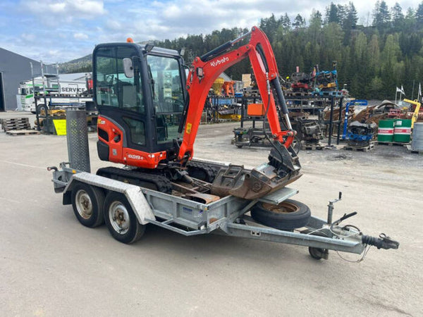 Kubota KX019-4 + Remorque – 2016