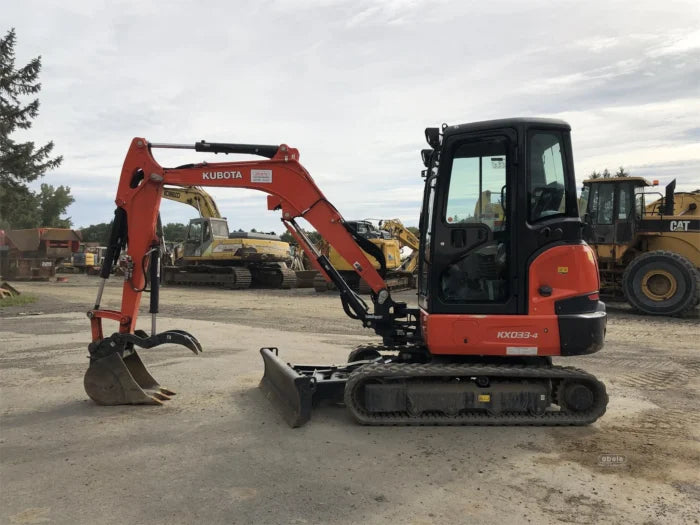Kubota KX033-4 – 2017