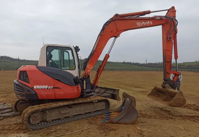 Kubota KX080-3a – 2013