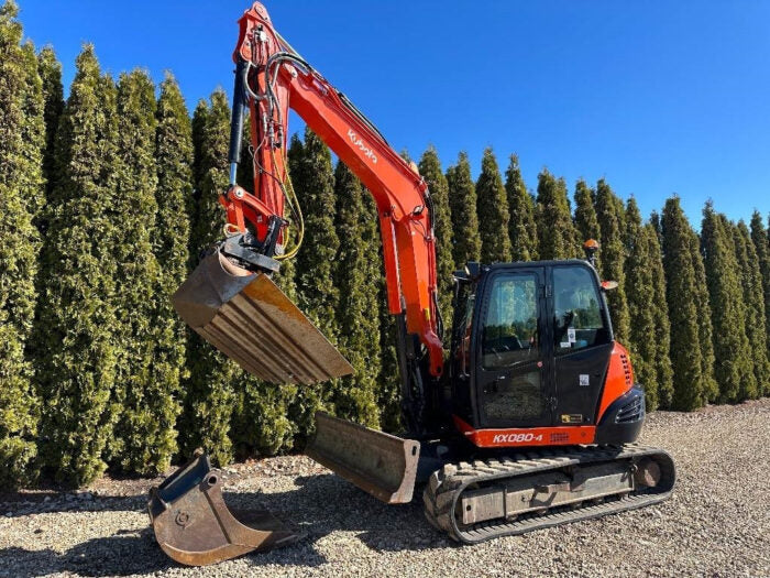 Kubota KX080-4 ENGCON – 2016