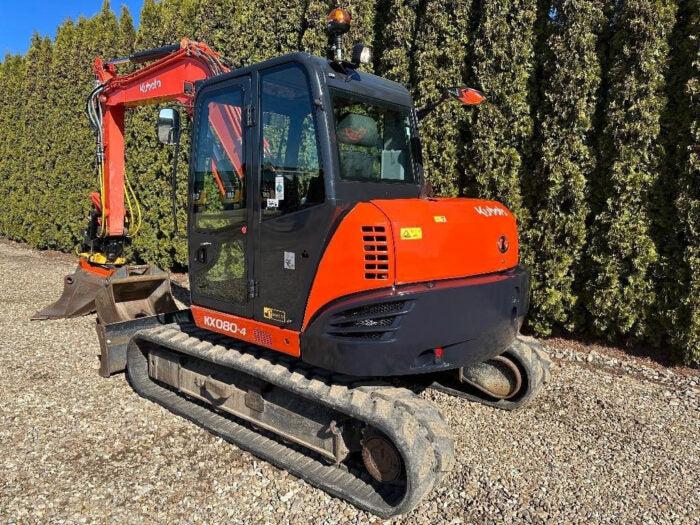 Kubota KX080-4 ENGCON – 2016