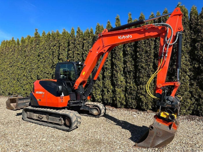 Kubota KX080-4 ENGCON – 2016