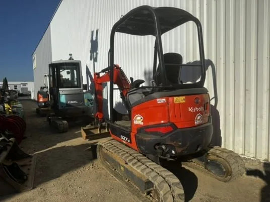 Mini-pelle Kubota U27-4 Canopy – 2015 – Occasion