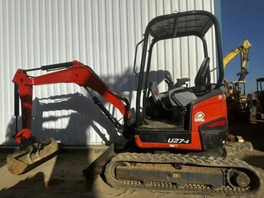 Mini-pelle Kubota U27-4 Canopy – 2015 – Occasion