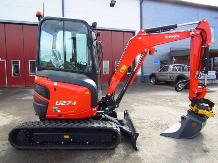 Mini-pelle Kubota U27-4 – 2025 – Neuf