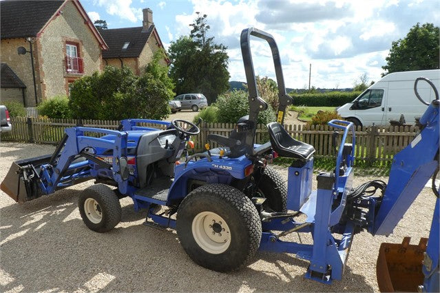 Micro-tracteur Iseki TH4335 – 2015 – 374 h – Équipements terrassement