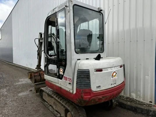 Mini-pelle Takeuchi TB125 Cabine – 2007-Occasion