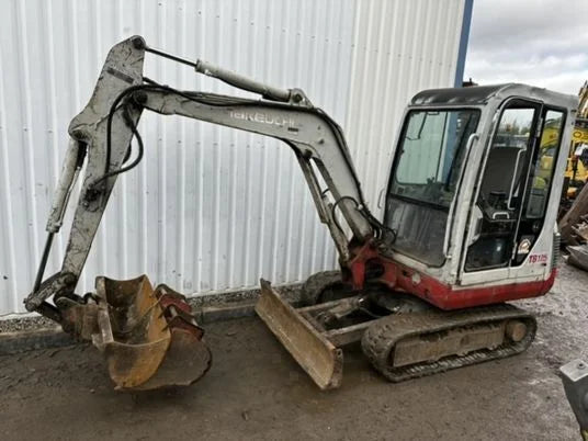 Mini-pelle Takeuchi TB125 Cabine – 2007-Occasion